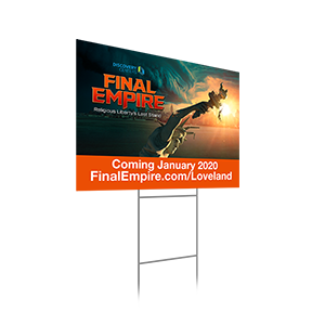 Final Empire Double-sided Road Signs (Pack of 10)