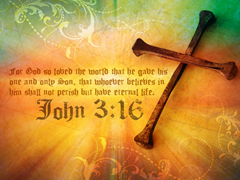 John 3:16 Cross