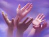 Church Banner of Praise Hands