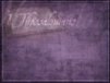 Church Banner of Book of 1 Thessalonians